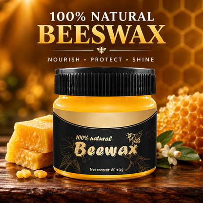 Natural Beeswax Polish – Multipurpose Wood, Leather & Surface Wax