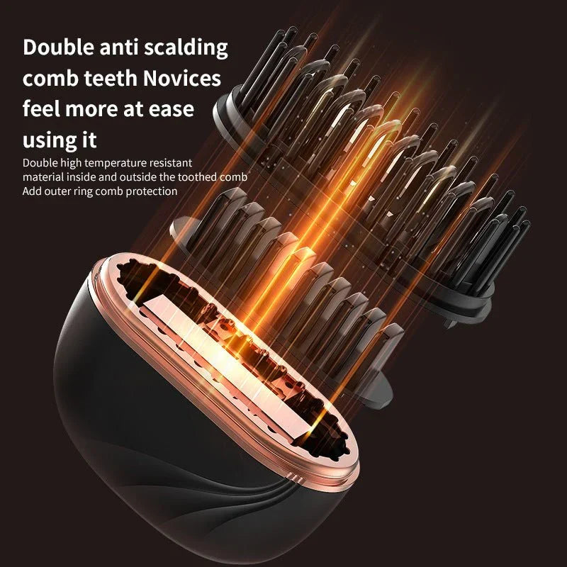Mini Hair Straightening Comb Wireless